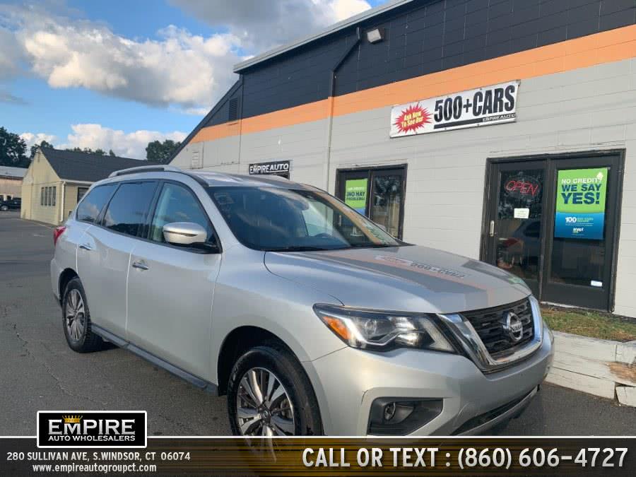 2017 Nissan Pathfinder SV, available for sale in S.Windsor, Connecticut | Empire Auto Wholesalers. S.Windsor, Connecticut