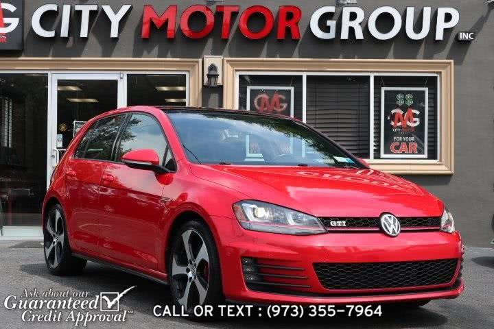 2015 Volkswagen Golf Gti Autobahn, available for sale in Haskell, New Jersey | City Motor Group Inc.. Haskell, New Jersey