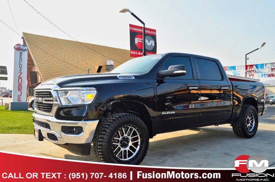 2019 Ram 1500 Big Horn 4x4 Crew Cab 5''7" Box, available for sale in Moreno Valley, California | Fusion Motors Inc. Moreno Valley, California
