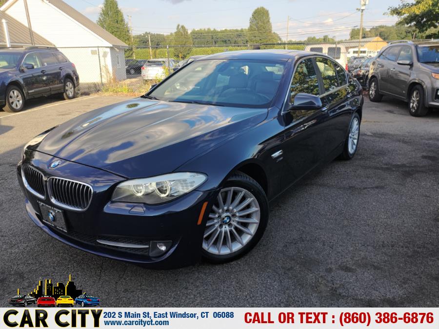 2012 BMW 5 Series 4dr Sdn 535i xDrive AWD, available for sale in East Windsor, Connecticut | Car City LLC. East Windsor, Connecticut