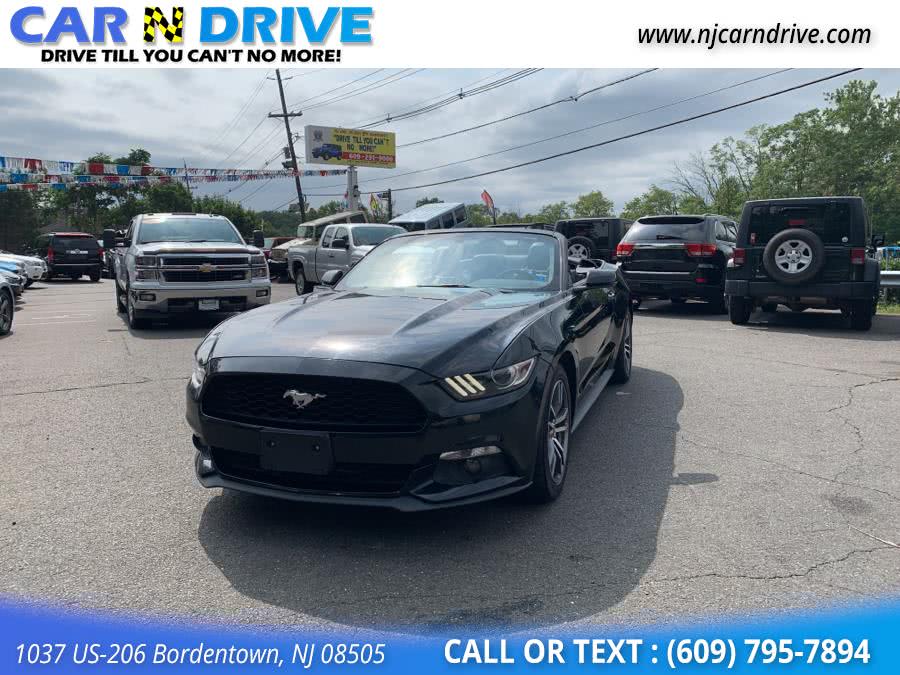 2016 Ford Mustang EcoBoost Premium Convertible, available for sale in Burlington, New Jersey | Car N Drive. Burlington, New Jersey