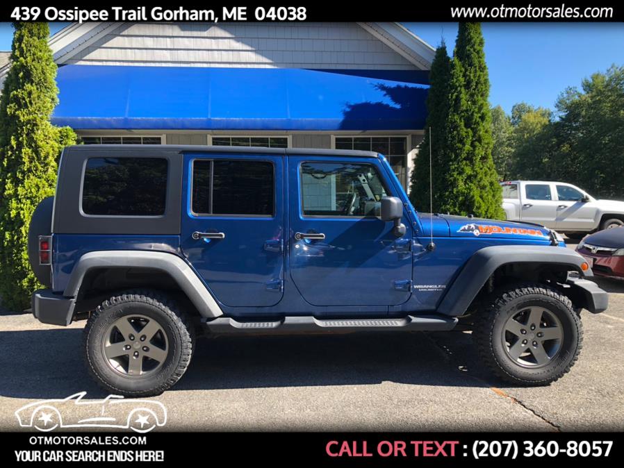 2010 Jeep Wrangler Unlimited unlim sport, available for sale in Gorham, Maine | Ossipee Trail Motor Sales. Gorham, Maine
