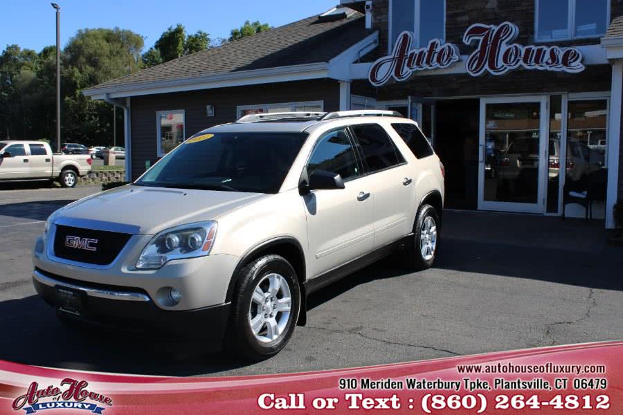2011 GMC Acadia AWD 4dr SLE, available for sale in Plantsville, Connecticut | Auto House of Luxury. Plantsville, Connecticut