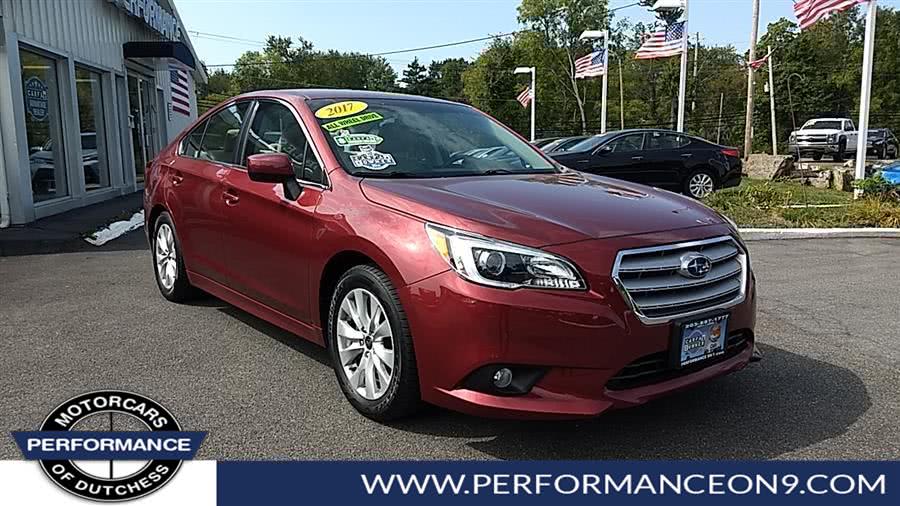 2017 Subaru Legacy 2.5i Premium, available for sale in Wappingers Falls, New York | Performance Motor Cars. Wappingers Falls, New York