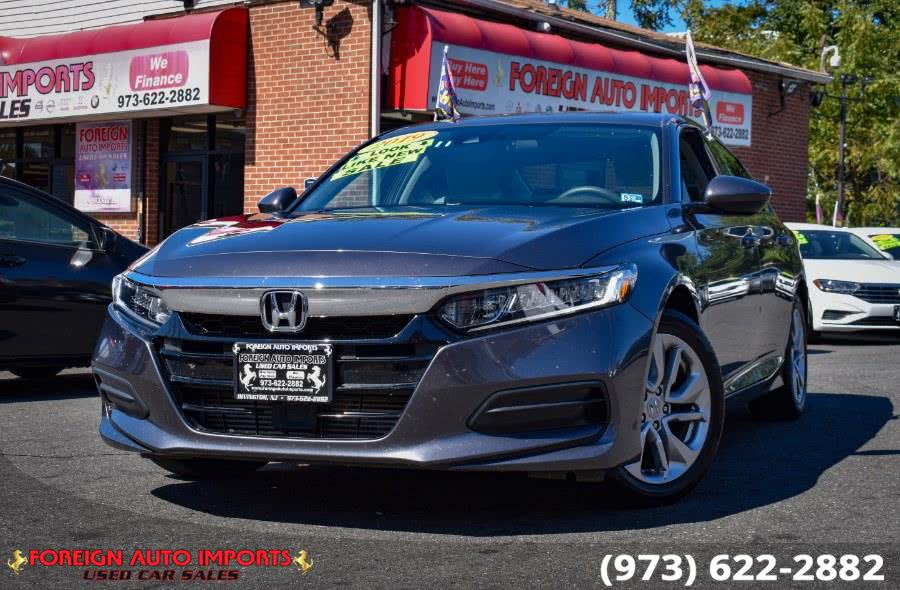 2019 Honda Accord Sedan LX 1.5T CVT, available for sale in Irvington, New Jersey | Foreign Auto Imports. Irvington, New Jersey