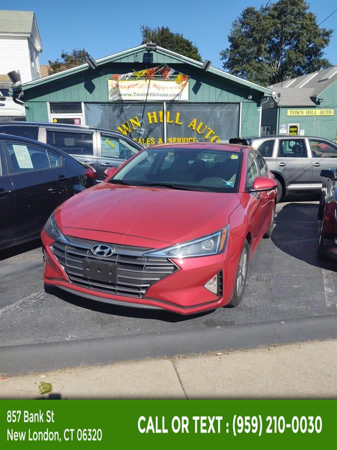 2019 Hyundai Elantra SEL Auto, available for sale in New London, Connecticut | McAvoy Inc dba Town Hill Auto. New London, Connecticut