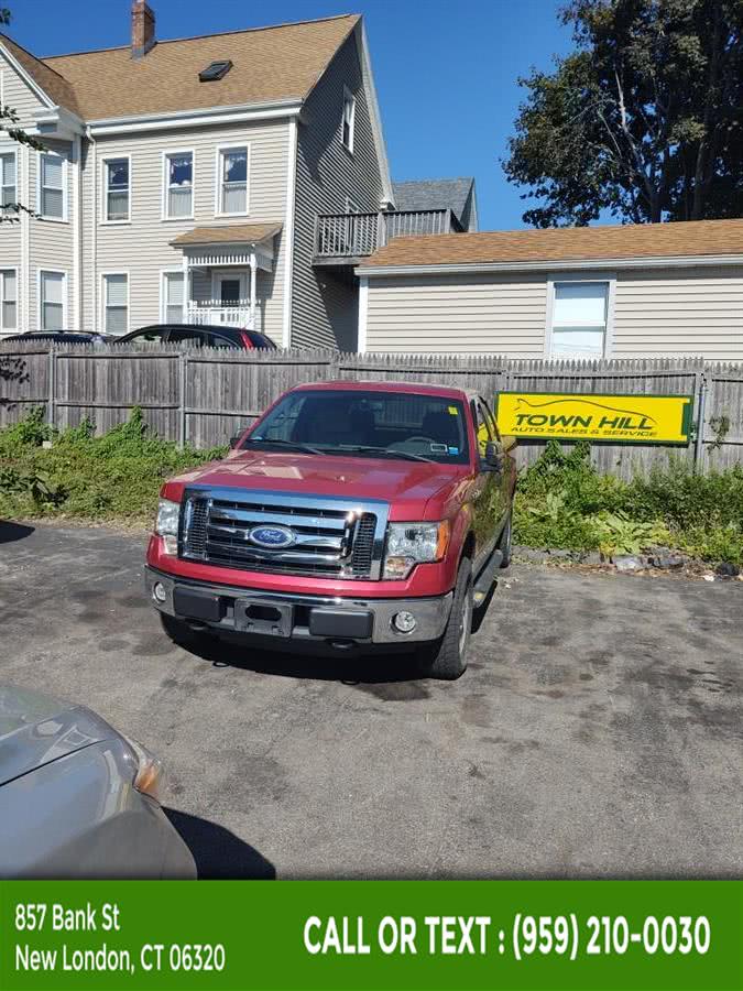 2010 Ford F-150 4WD SuperCab 145" XLT, available for sale in New London, Connecticut | McAvoy Inc dba Town Hill Auto. New London, Connecticut