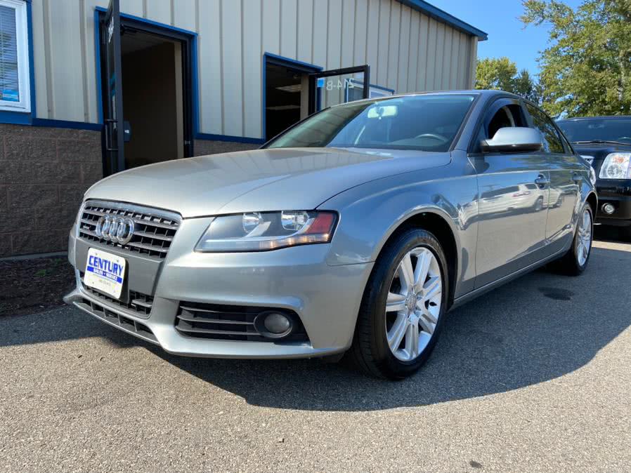 2010 Audi A4 4dr Sdn Auto quattro 2.0T Premium, available for sale in East Windsor, Connecticut | Century Auto And Truck. East Windsor, Connecticut