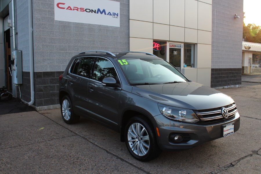 2015 Volkswagen Tiguan 4MOTION 4dr Auto, available for sale in Manchester, Connecticut | Carsonmain LLC. Manchester, Connecticut