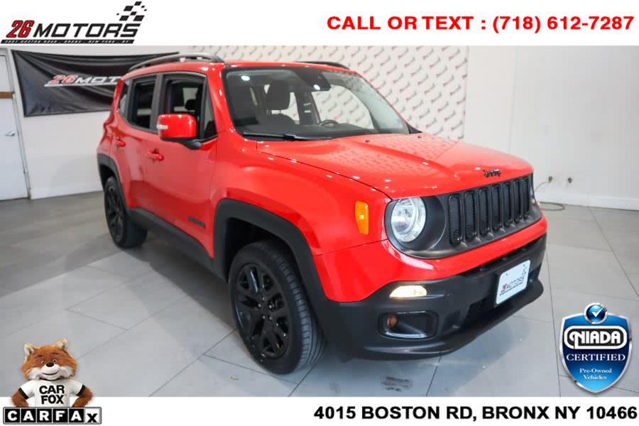 Used Jeep Renegade Latitude 4x4 2017 | 26 Motors Corp. Bronx, New York Used Jeep Renegade Latitude 4x4 2017 | 26 Motors Corp. Bronx, New York
