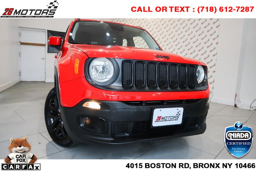 Used Jeep Renegade Latitude 4x4 2017 | 26 Motors Corp. Bronx, New York Used Jeep Renegade Latitude 4x4 2017 | 26 Motors Corp. Bronx, New York