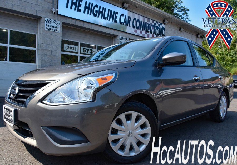 2015 Nissan Versa 4dr  SV, available for sale in Waterbury, Connecticut | Highline Car Connection. Waterbury, Connecticut