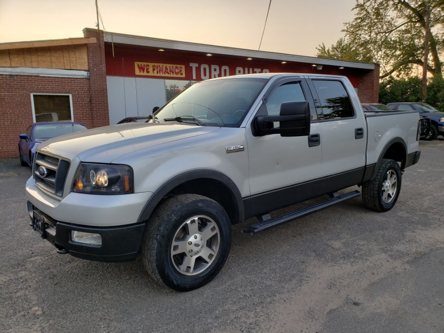 2004 Ford F-150 4WD FX4 Super Crew 5.4 V8, available for sale in East Windsor, Connecticut | Toro Auto. East Windsor, Connecticut