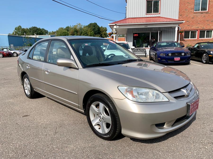 2004 Honda Civic 4dr Sdn EX Manual, available for sale in South Windsor, Connecticut | Mike And Tony Auto Sales, Inc. South Windsor, Connecticut 2004 Honda Civic 4dr Sdn EX Manual, available for sale in South Windsor, Connecticut | Mike And Tony Auto Sales, Inc. South Windsor, Connecticut