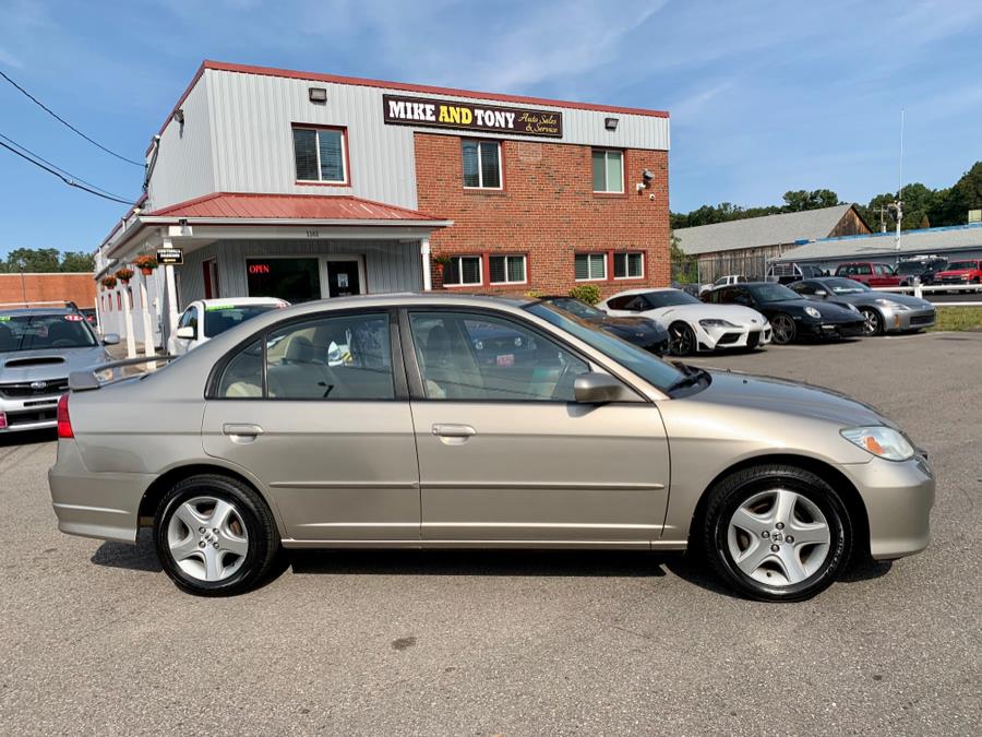 2004 Honda Civic 4dr Sdn EX Manual, available for sale in South Windsor, Connecticut | Mike And Tony Auto Sales, Inc. South Windsor, Connecticut 2004 Honda Civic 4dr Sdn EX Manual, available for sale in South Windsor, Connecticut | Mike And Tony Auto Sales, Inc. South Windsor, Connecticut