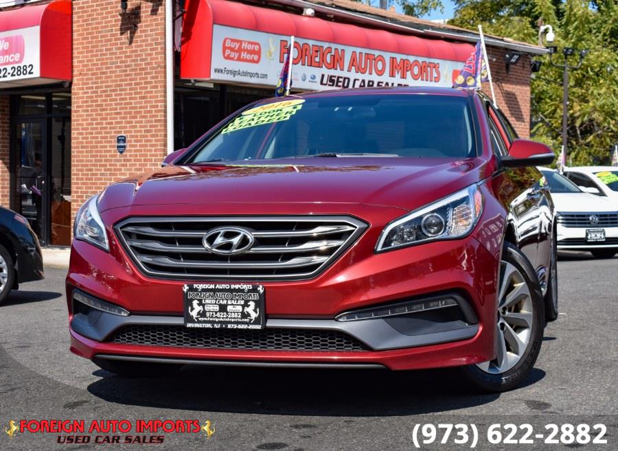 2016 Hyundai Sonata Sport 4dr Sedan, available for sale in Irvington, New Jersey | Foreign Auto Imports. Irvington, New Jersey