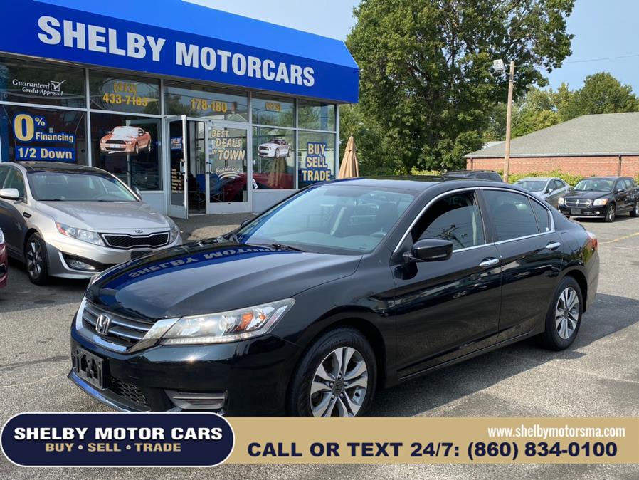 2013 Honda Accord Sdn 4dr I4 CVT LX PZEV, available for sale in Springfield, Massachusetts | Shelby Motor Cars. Springfield, Massachusetts