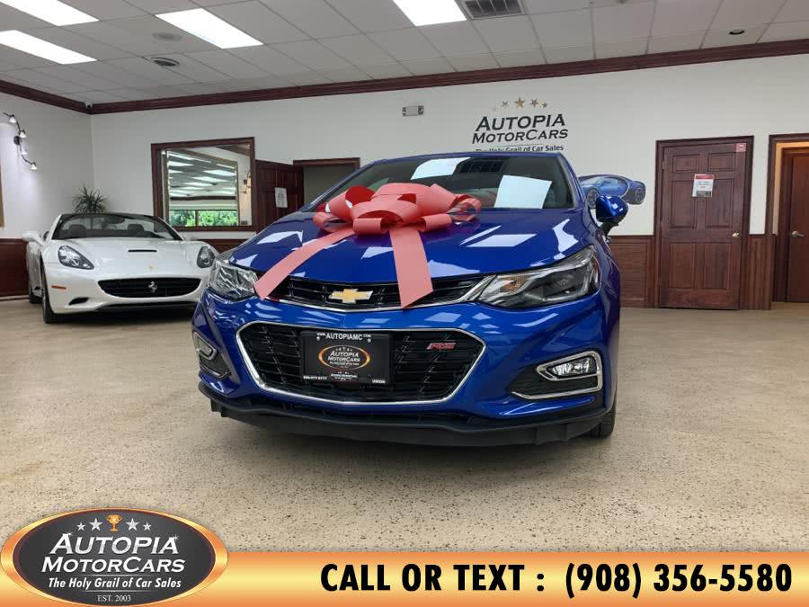 2017 Chevrolet Cruze 4dr Sdn 1.4L Premier w/1SF, available for sale in Union, New Jersey | Autopia Motorcars Inc. Union, New Jersey