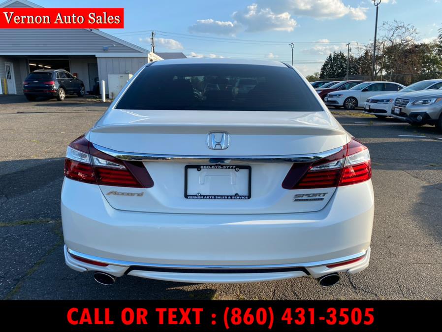 2017 Honda Accord Sedan Sport SE CVT, available for sale in Manchester, Connecticut | Vernon Auto Sale & Service. Manchester, Connecticut 2017 Honda Accord Sedan Sport SE CVT, available for sale in Manchester, Connecticut | Vernon Auto Sale & Service. Manchester, Connecticut