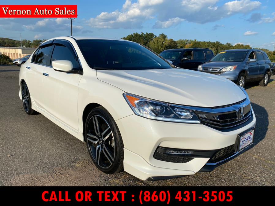 2017 Honda Accord Sedan Sport SE CVT, available for sale in Manchester, Connecticut | Vernon Auto Sale & Service. Manchester, Connecticut 2017 Honda Accord Sedan Sport SE CVT, available for sale in Manchester, Connecticut | Vernon Auto Sale & Service. Manchester, Connecticut