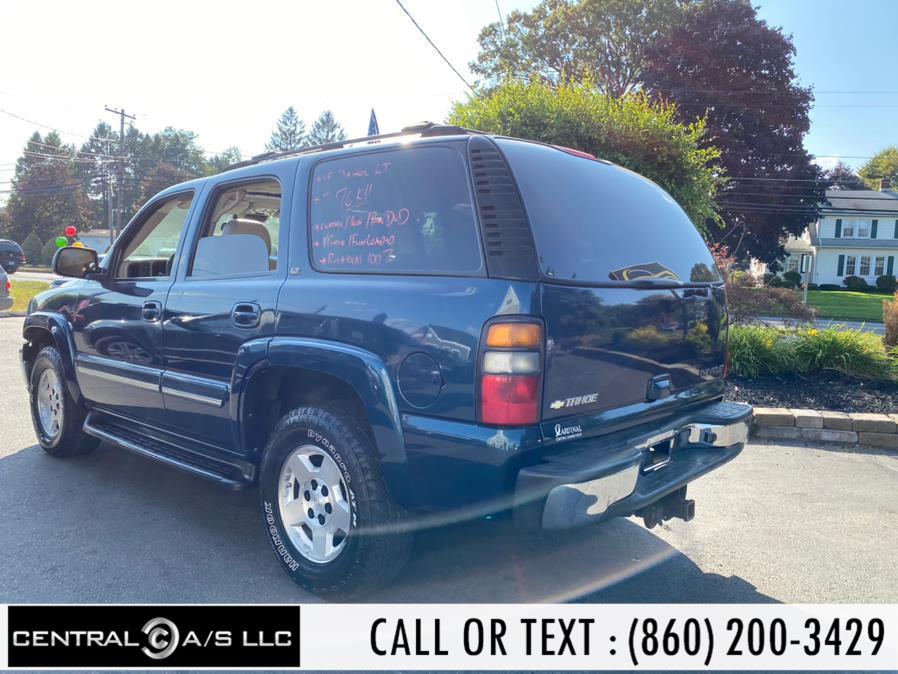 2005 Chevrolet Tahoe 4dr 1500 4WD LS, available for sale in East Windsor, Connecticut | Central A/S LLC. East Windsor, Connecticut 2005 Chevrolet Tahoe 4dr 1500 4WD LS, available for sale in East Windsor, Connecticut | Central A/S LLC. East Windsor, Connecticut