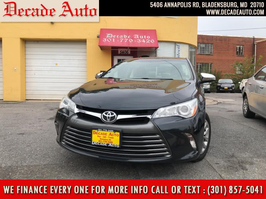 2016 Toyota Camry 4dr Sdn I4 Auto LE (Natl), available for sale in Bladensburg, Maryland | Decade Auto. Bladensburg, Maryland