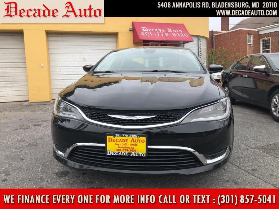 2016 Chrysler 200 4dr Sdn Limited FWD, available for sale in Bladensburg, Maryland | Decade Auto. Bladensburg, Maryland