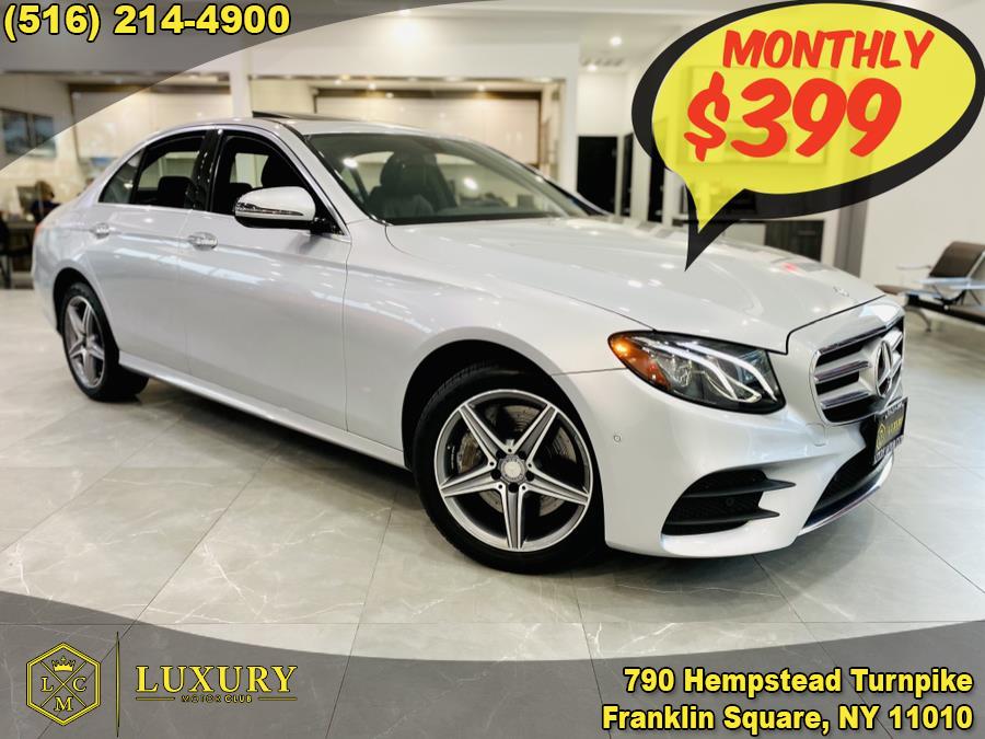 2017 Mercedes-Benz E-Class E 300 Sport 4MATIC Sedan, available for sale in Franklin Square, New York | Luxury Motor Club. Franklin Square, New York