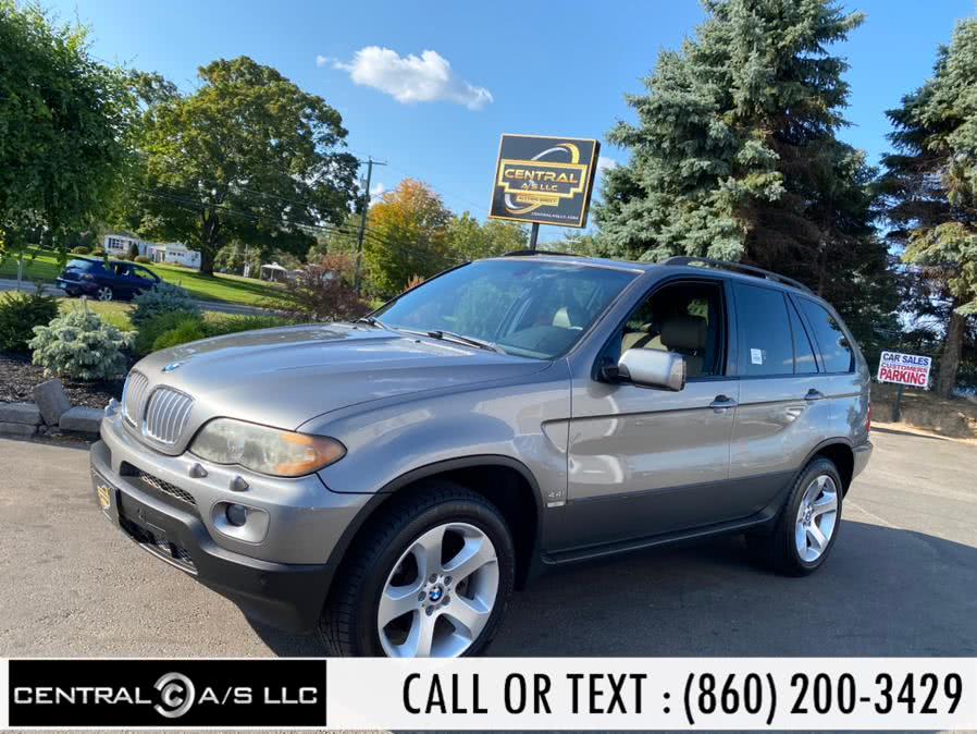 2005 BMW X5 X5 4dr AWD 4.4i, available for sale in East Windsor, Connecticut | Central A/S LLC. East Windsor, Connecticut