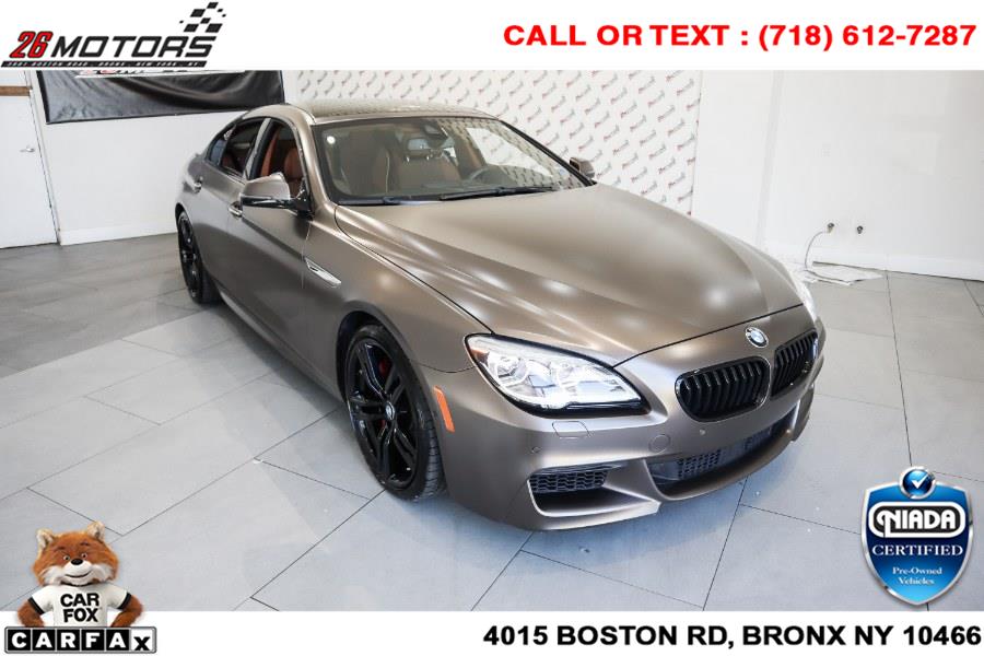 Used BMW 6 Series ///M Sport Package 650i xDrive Gran Coupe 2018 | 26 Motors Corp. Bronx, New York Used BMW 6 Series ///M Sport Package 650i xDrive Gran Coupe 2018 | 26 Motors Corp. Bronx, New York