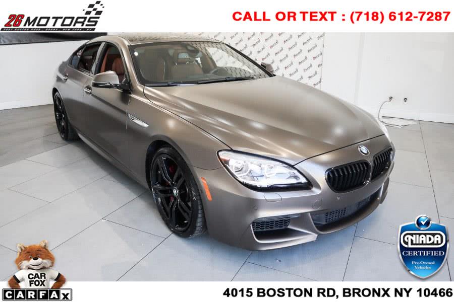 Used BMW 6 Series ///M Sport Package 650i xDrive Gran Coupe 2018 | 26 Motors Corp. Bronx, New York Used BMW 6 Series ///M Sport Package 650i xDrive Gran Coupe 2018 | 26 Motors Corp. Bronx, New York