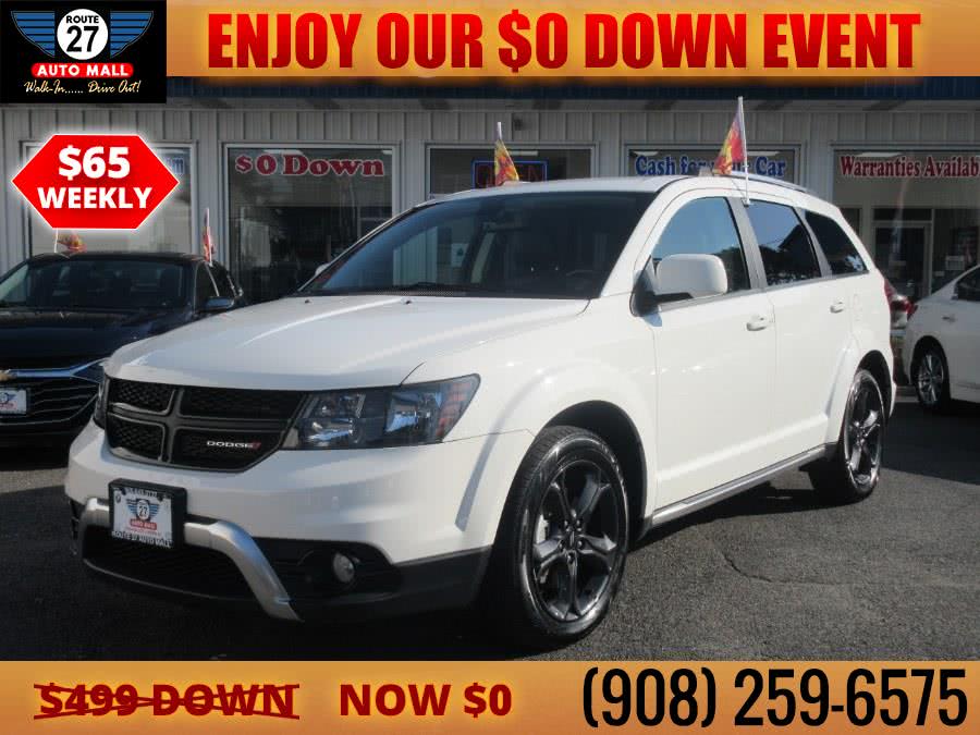 2019 Dodge Journey Crossroad FWD, available for sale in Linden, New Jersey | Route 27 Auto Mall. Linden, New Jersey 2019 Dodge Journey Crossroad FWD, available for sale in Linden, New Jersey | Route 27 Auto Mall. Linden, New Jersey