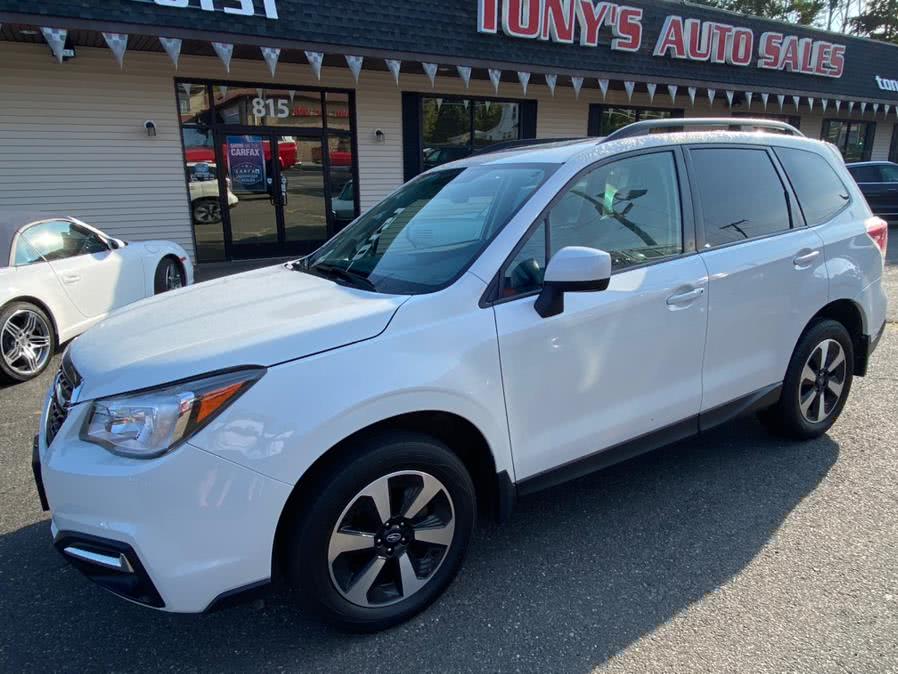 Used Subaru Forester 2.5i Premium CVT 2017 | Tony's Auto Sales. Waterbury, Connecticut Used Subaru Forester 2.5i Premium CVT 2017 | Tony's Auto Sales. Waterbury, Connecticut