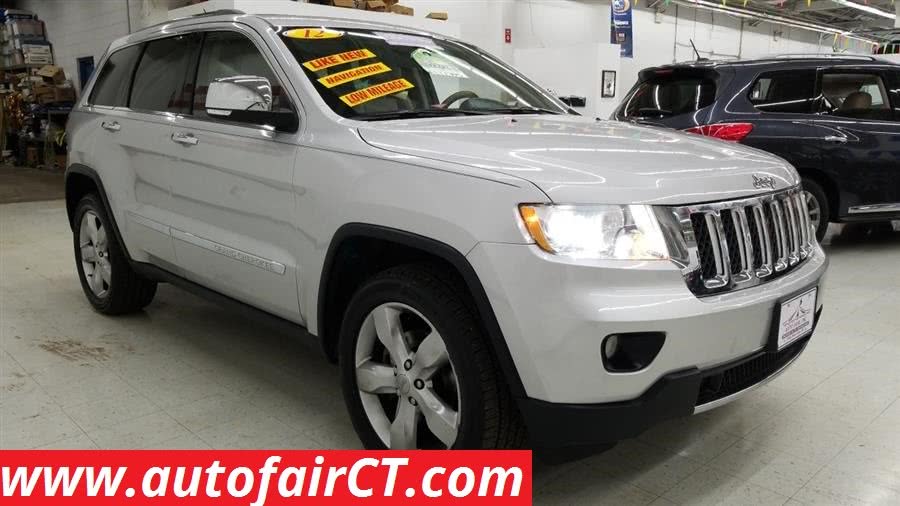 2012 Jeep Grand Cherokee 4WD 4dr Overland, available for sale in West Haven, Connecticut | Auto Fair Inc.. West Haven, Connecticut