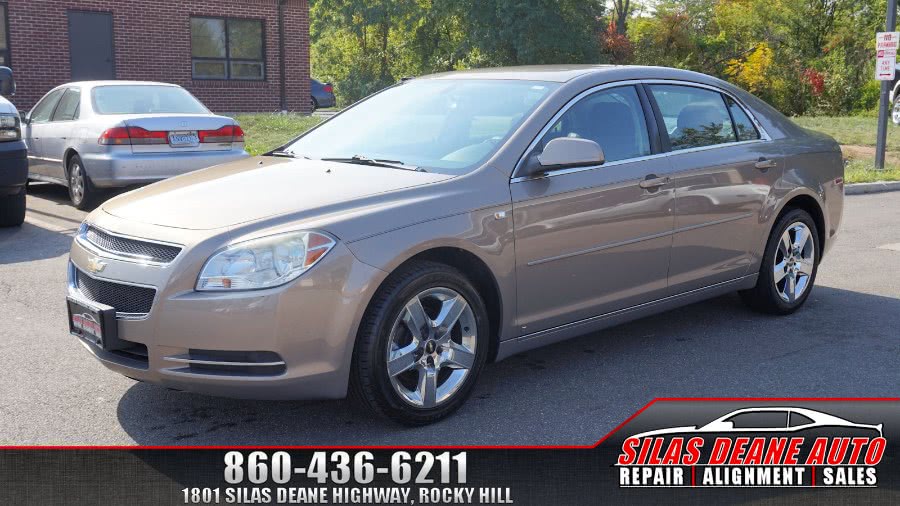 2008 Chevrolet Malibu 4dr Sdn LT w/1LT, available for sale in Rocky Hill , Connecticut | Silas Deane Auto LLC. Rocky Hill , Connecticut