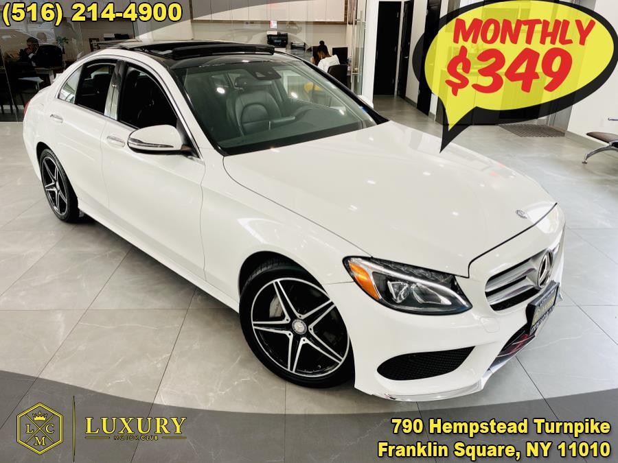 2017 Mercedes-Benz C-Class C300 4MATIC Sedan with Sport Pkg, available for sale in Franklin Square, New York | Luxury Motor Club. Franklin Square, New York