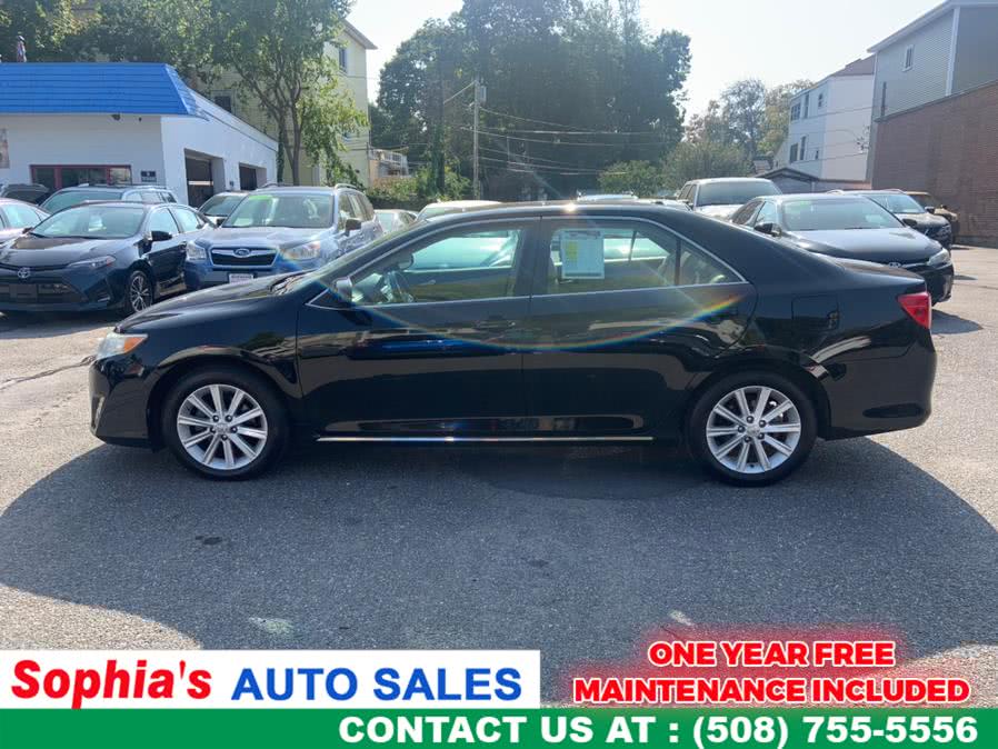 2012 Toyota Camry 4dr Sdn I4 Auto XLE (Natl), available for sale in Worcester, Massachusetts | Sophia's Auto Sales Inc. Worcester, Massachusetts