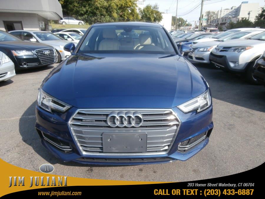 2017 Audi A4 2.0 TFSI Auto Premium Plus quattro AWD, available for sale in Waterbury, Connecticut | Jim Juliani Motors. Waterbury, Connecticut 2017 Audi A4 2.0 TFSI Auto Premium Plus quattro AWD, available for sale in Waterbury, Connecticut | Jim Juliani Motors. Waterbury, Connecticut