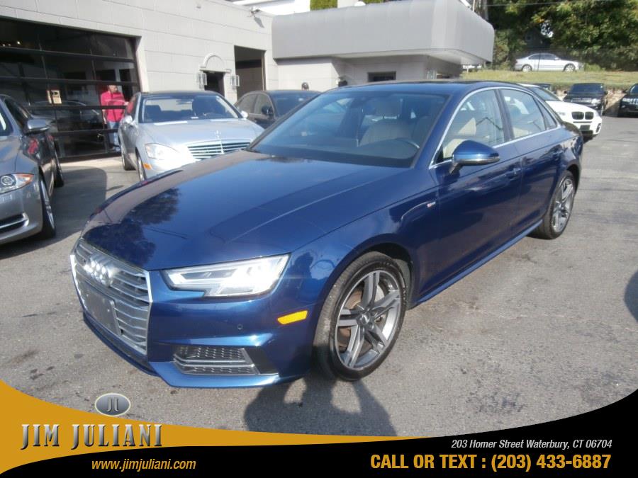 2017 Audi A4 2.0 TFSI Auto Premium Plus quattro AWD, available for sale in Waterbury, Connecticut | Jim Juliani Motors. Waterbury, Connecticut 2017 Audi A4 2.0 TFSI Auto Premium Plus quattro AWD, available for sale in Waterbury, Connecticut | Jim Juliani Motors. Waterbury, Connecticut