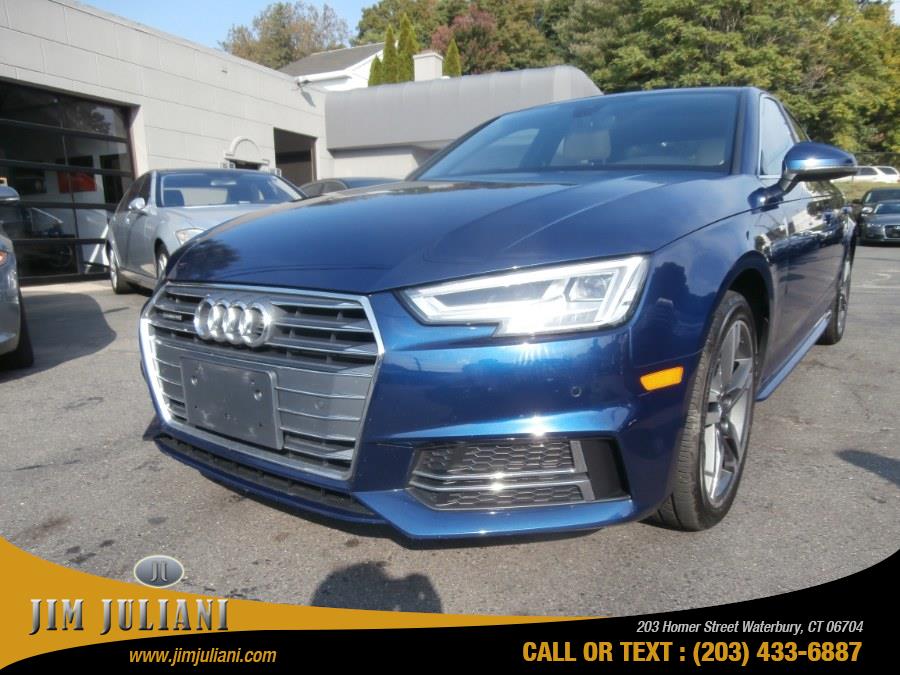 2017 Audi A4 2.0 TFSI Auto Premium Plus quattro AWD, available for sale in Waterbury, Connecticut | Jim Juliani Motors. Waterbury, Connecticut 2017 Audi A4 2.0 TFSI Auto Premium Plus quattro AWD, available for sale in Waterbury, Connecticut | Jim Juliani Motors. Waterbury, Connecticut