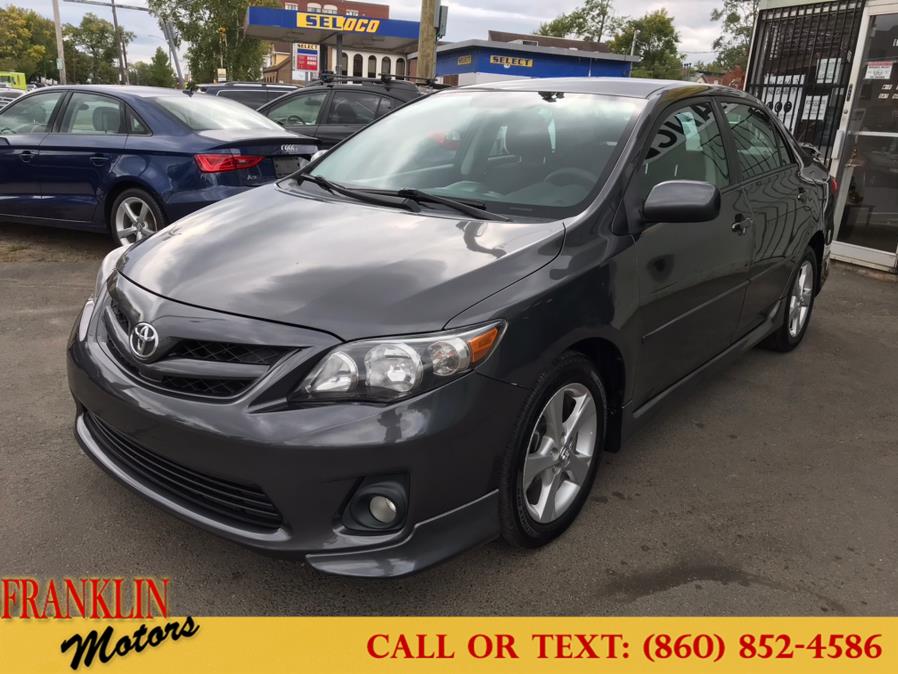 2013 Toyota Corolla 4dr Sdn Auto S, available for sale in Hartford, Connecticut | Franklin Motors Auto Sales LLC. Hartford, Connecticut 2013 Toyota Corolla 4dr Sdn Auto S, available for sale in Hartford, Connecticut | Franklin Motors Auto Sales LLC. Hartford, Connecticut