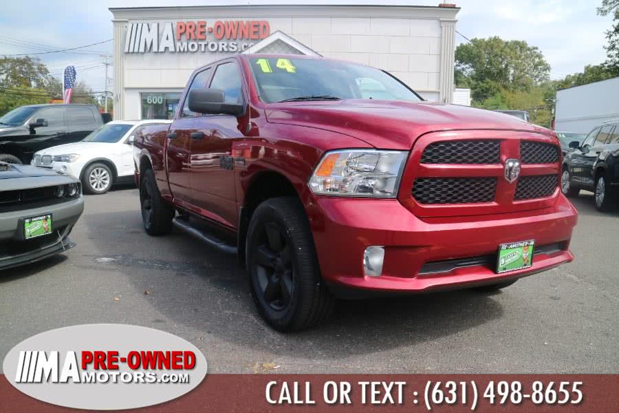 2014 Ram 1500 QUAD CAB 4WD Quad Cab 140.5" Express, available for sale in Huntington Station, New York | M & A Motors. Huntington Station, New York