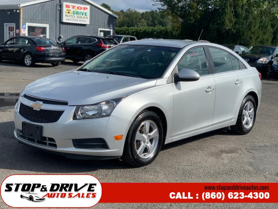 2012 Chevrolet Cruze 4dr Sdn LT w/1LT, available for sale in East Windsor, Connecticut | Stop & Drive Auto Sales. East Windsor, Connecticut