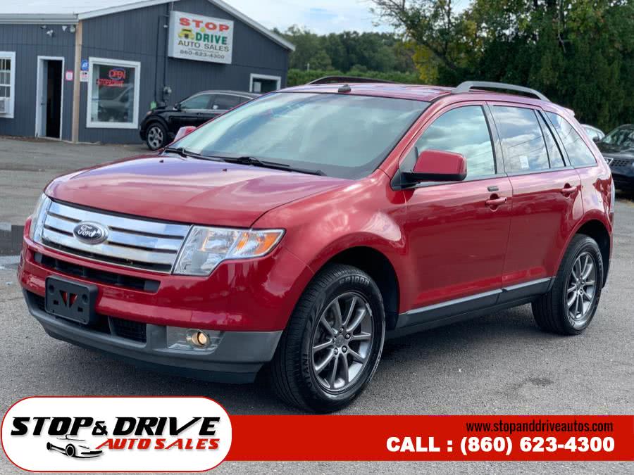 2008 Ford Edge 4dr SEL AWD, available for sale in East Windsor, Connecticut | Stop & Drive Auto Sales. East Windsor, Connecticut