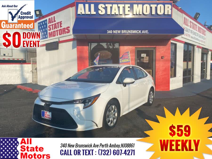 2020 Toyota Corolla LE CVT (Natl), available for sale in Perth Amboy, New Jersey | All State Motor Inc. Perth Amboy, New Jersey 2020 Toyota Corolla LE CVT (Natl), available for sale in Perth Amboy, New Jersey | All State Motor Inc. Perth Amboy, New Jersey