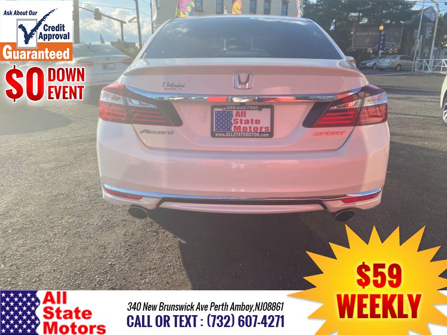 2017 Honda Accord Sedan Sport CVT, available for sale in Perth Amboy, New Jersey | All State Motor Inc. Perth Amboy, New Jersey 2017 Honda Accord Sedan Sport CVT, available for sale in Perth Amboy, New Jersey | All State Motor Inc. Perth Amboy, New Jersey