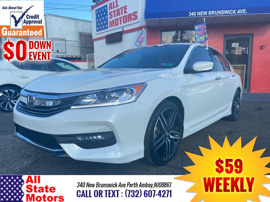 2017 Honda Accord Sedan Sport CVT, available for sale in Perth Amboy, New Jersey | All State Motor Inc. Perth Amboy, New Jersey 2017 Honda Accord Sedan Sport CVT, available for sale in Perth Amboy, New Jersey | All State Motor Inc. Perth Amboy, New Jersey