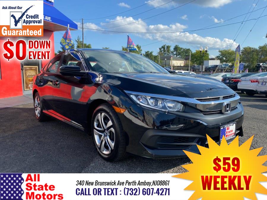 2018 Honda Civic Sedan LX CVT, available for sale in Perth Amboy, New Jersey | All State Motor Inc. Perth Amboy, New Jersey 2018 Honda Civic Sedan LX CVT, available for sale in Perth Amboy, New Jersey | All State Motor Inc. Perth Amboy, New Jersey