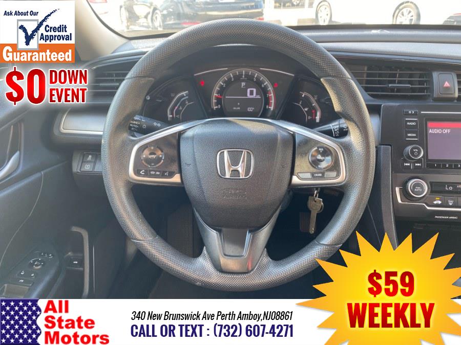 2018 Honda Civic Sedan LX CVT, available for sale in Perth Amboy, New Jersey | All State Motor Inc. Perth Amboy, New Jersey 2018 Honda Civic Sedan LX CVT, available for sale in Perth Amboy, New Jersey | All State Motor Inc. Perth Amboy, New Jersey