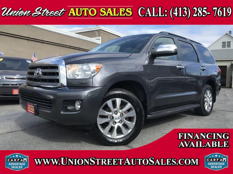 2014 Toyota Sequoia 4WD 5.7L Limited (Natl), available for sale in West Springfield, Massachusetts | Union Street Auto Sales. West Springfield, Massachusetts